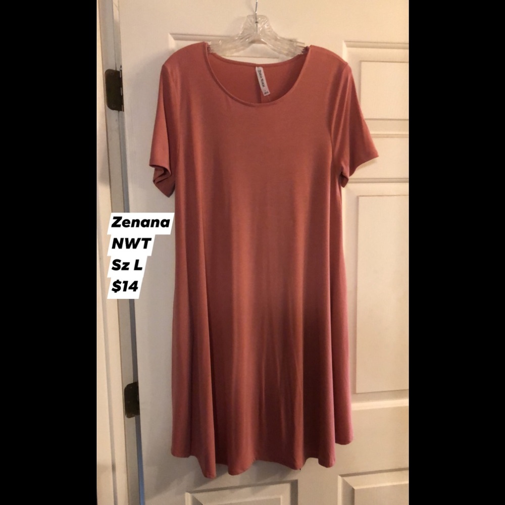 Zenana dress, NWT, size Large